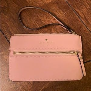 Kate Spade pink wristlet